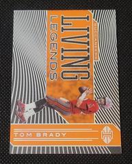 Tom Brady [Orange] #LL1 Football Cards 2020 Panini Illusions Living Legends Prices