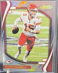 Patrick Mahomes II [Spectrum] #1 Football Cards 2021 Panini Absolute Prices