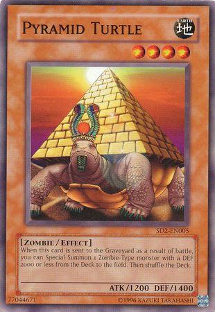 Pyramid Turtle SD2-EN005 YuGiOh Structure Deck: Zombie Madness