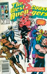The West Coast Avengers [Jeweler] #37 (1988) Comic Books West Coast Avengers Prices