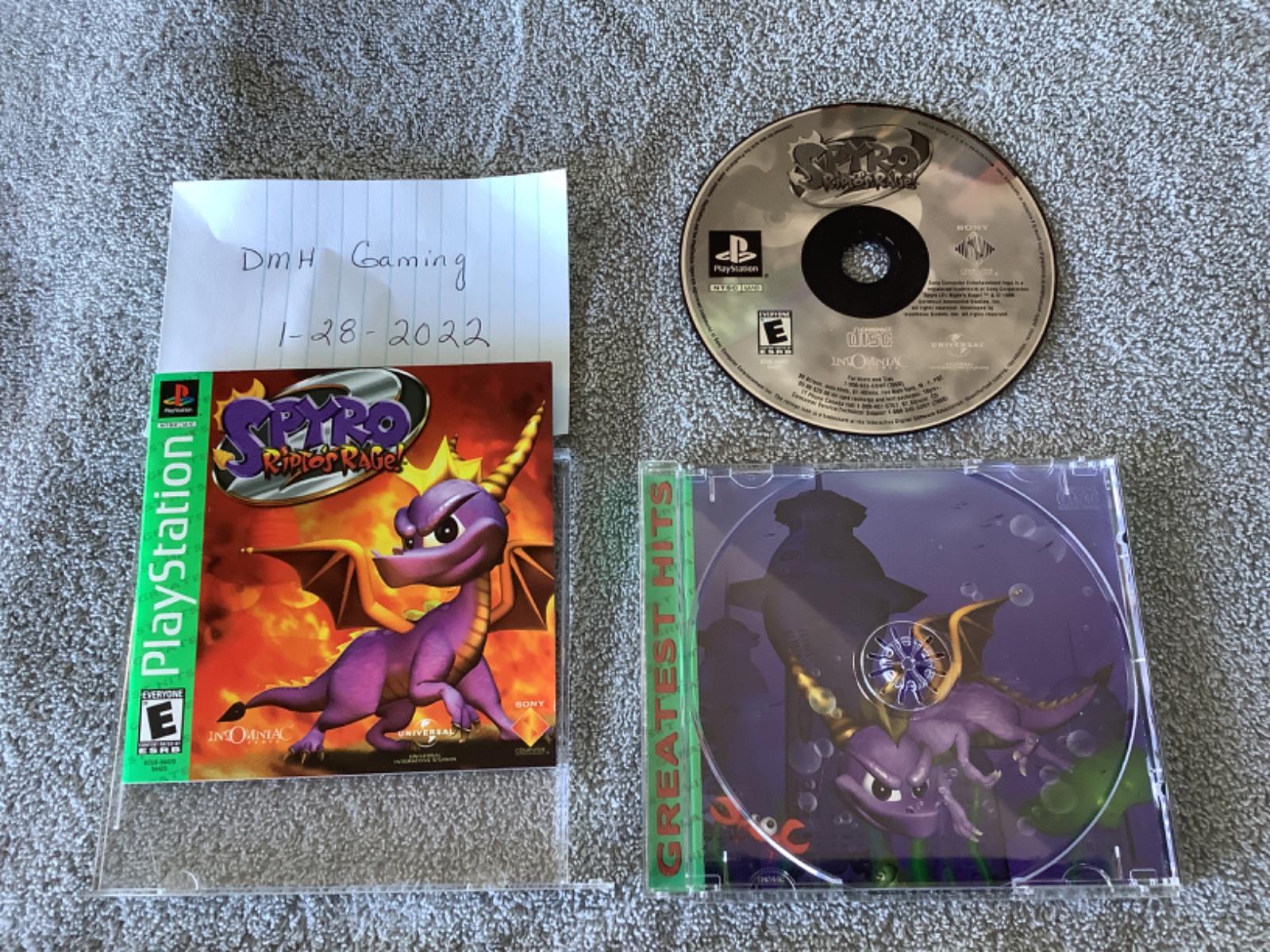 Spyro Ripto's Rage | Item, Box, and Manual | Playstation