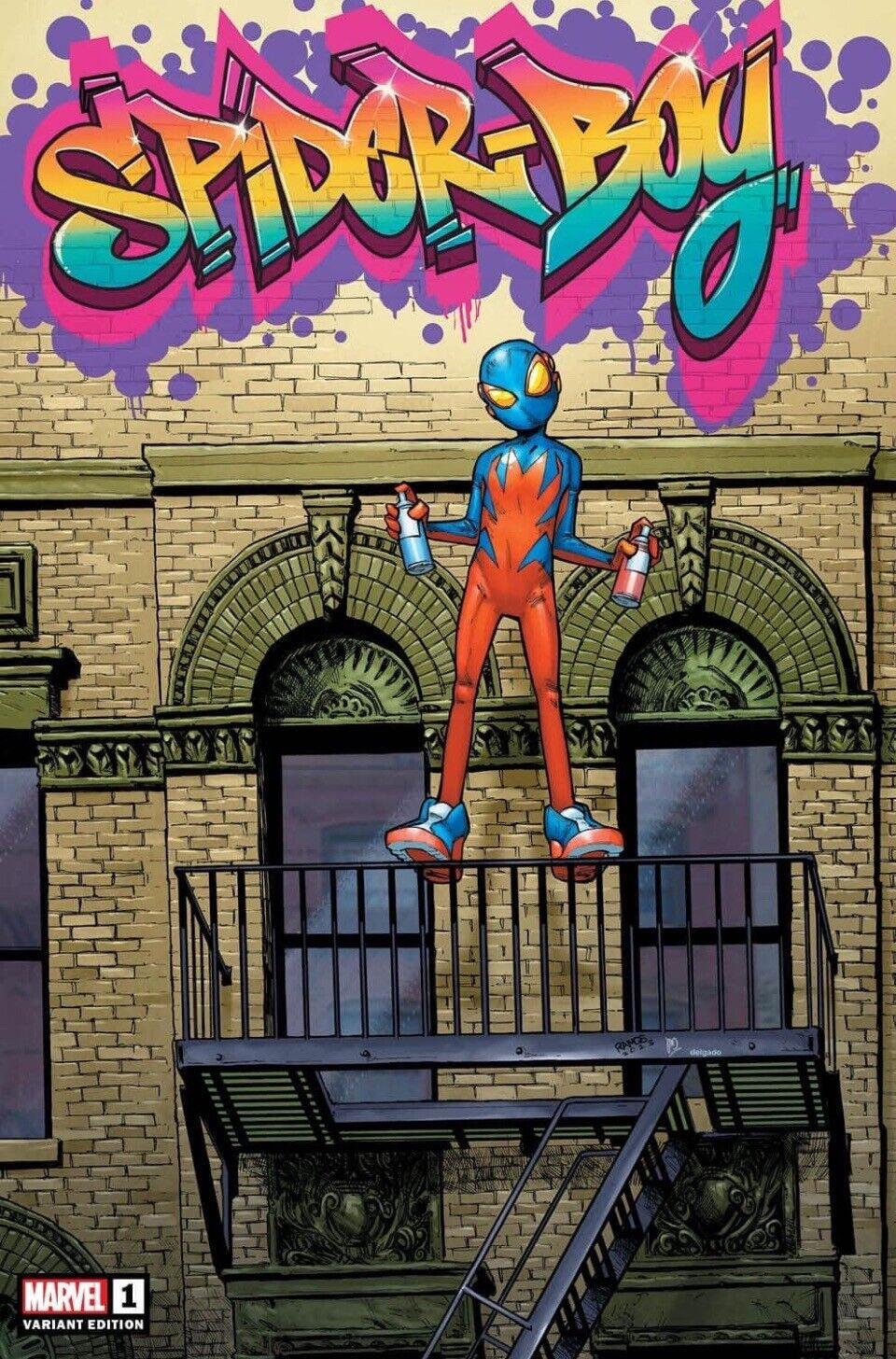 Spider-Boy [Graffiti] #1 (2023) Comic Books Spider-Boy