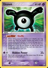 Check the actual price of your Unown H/28 Pokemon card