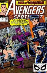 Avengers Spotlight #28 (1990) Comic Books Avengers Spotlight Prices
