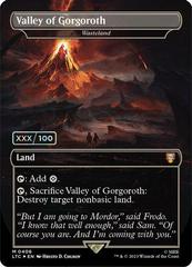 Valley of Gorgoroth [Foil] Magic Lord of the Rings Commander Prices