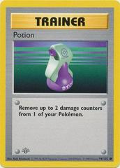 Potion 1st Edition 94 Prices Pokemon Base Set Pokemon Cards