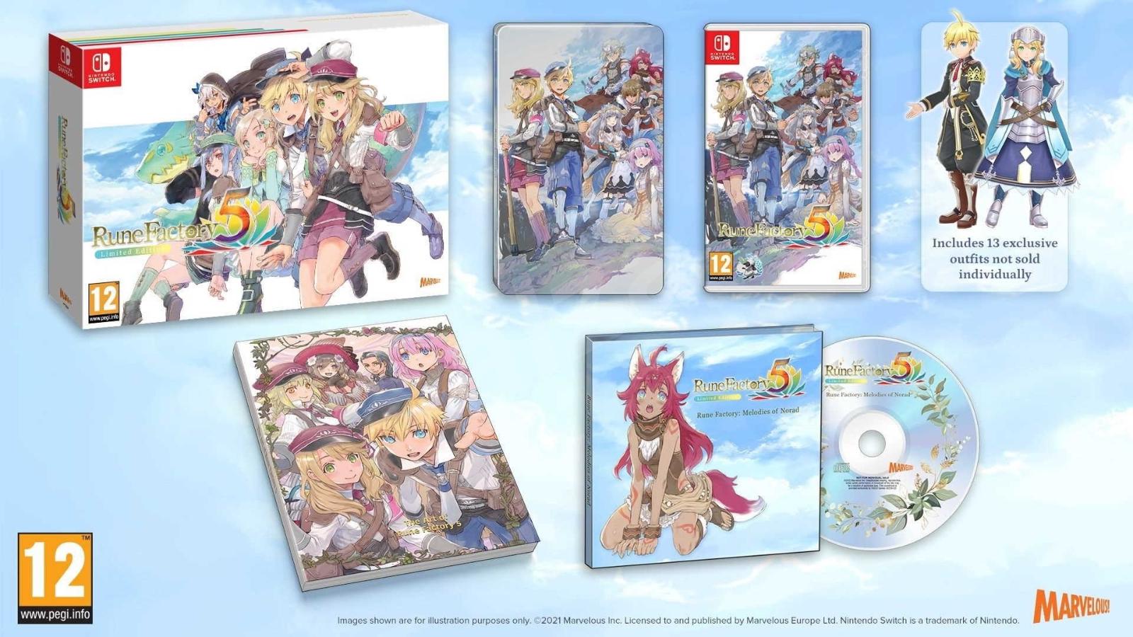 Rune Factory 5 [Limited Edition] Prices PAL Nintendo Switch | Compare ...