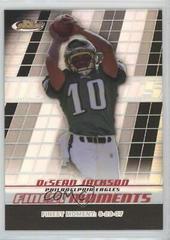 DeSean Jackson [Black Refractor] Football Cards 2008 Topps Finest Moments Prices