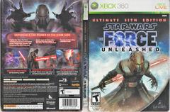 Artwork - Back, Front (Steelbook) | Star Wars: The Force Unleashed [Ultimate Sith Edition] Xbox 360