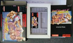 Box, Cartridge, Manual, And Tray | Street Fighter II Turbo Super Nintendo