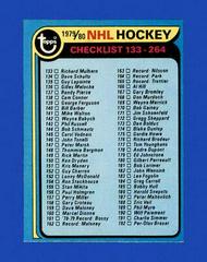 Checklist 133-264 Hockey Cards 1979 Topps Prices