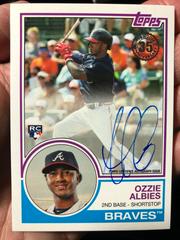 Ozzie Albies #83A-OAL Baseball Cards 2018 Topps 1983 Baseball Autographs Prices