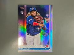 Vladimir Guerrero Jr. [Throwing Rainbow Foil] Baseball Cards 2019 Topps Update Prices