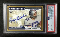 Roger Staubach [Gold] #RG Football Cards 1999 Upper Deck Retro Inkredible Prices
