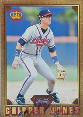 Chipper Jones #GD-112 Baseball Cards 1997 Pacific Crown Collection Prices