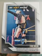 Finn Balor Wrestling Cards 2022 Panini NXT WWE 2021 Highlights Prices