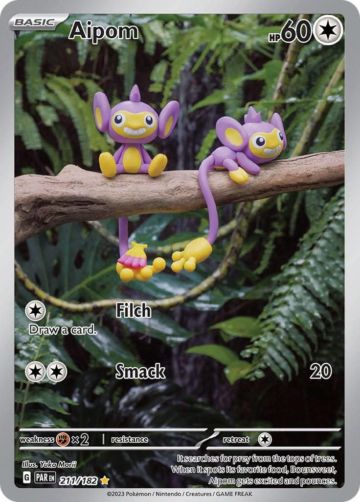 Aipom #211 Pokemon Paradox Rift