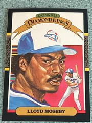Lloyd Moseby [Diamond Kings] Baseball Cards 1987 Donruss Prices