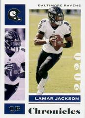Lamar Jackson Football Cards 2020 Panini Chronicles Prices