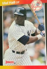 Mel Hall Baseball Cards 1989 Donruss Traded Prices