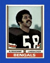 Al Beauchamp #88 Football Cards 1974 Topps Prices