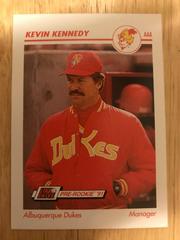 Kevin Kennedy #24 Baseball Cards 1991 Impel Line Drive Prices