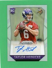 Taylor Heinicke [Prizm] #RS-TH Football Cards 2015 Panini Prizm Rookie Signatures Prices