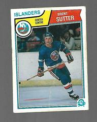 Brent Sutter #18 Hockey Cards 1983 O-Pee-Chee Prices