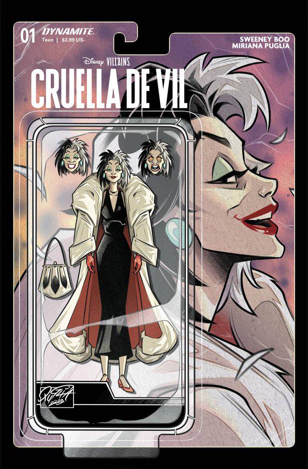 Disney Villains: Cruella De Vil [Action Figure] #1 (2024) Comic Books Disney Villains: Cruella De Vil