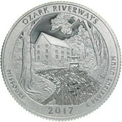 2017 D [OZARK RIVERWAYS] Coins America the Beautiful Quarter Prices