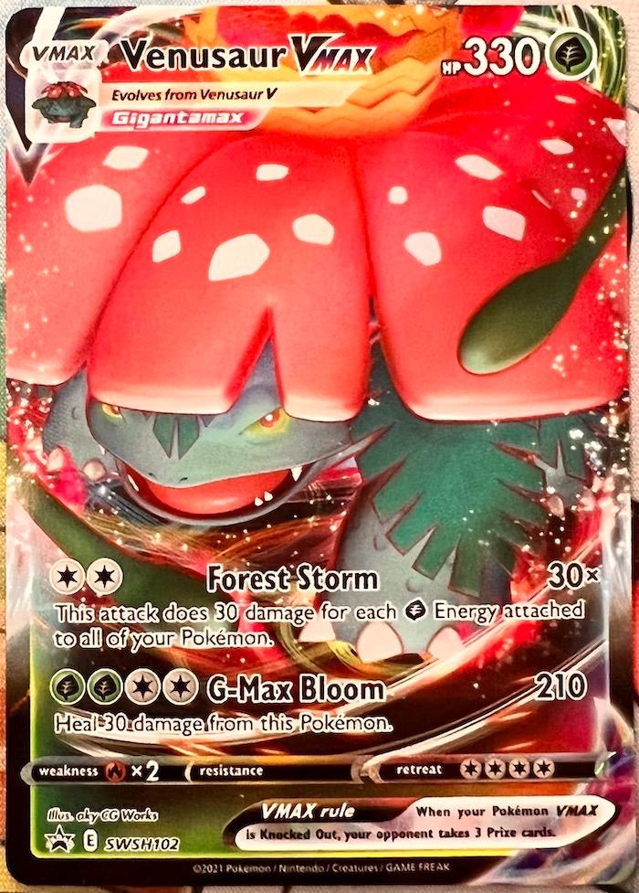 Venusaur VMAX SWSH102 Prices Pokemon Promo Pokemon Cards