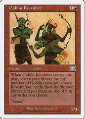 Goblin Recruiter Magic 6th Edition Prices