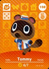 Tommy #108 [Animal Crossing Series 2] Amiibo Cards Prices