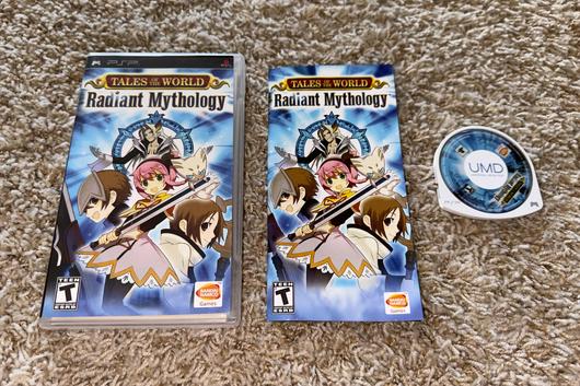 Tales of the World Radiant Mythology | Item, Box, and Manual | PSP