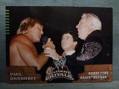 Paul Orndorff vs. Bobby Heenan Wrestling Cards 2008 Topps WWE Ultimate Rivals Prices