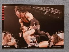 Batista vs. Undertaker #4 Wrestling Cards 2008 Topps WWE Ultimate Rivals Prices