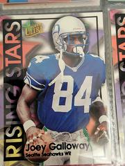 Joey Galloway #5 Football Cards 1997 Ultra Rising Stars Prices