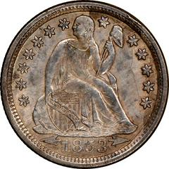 1853 [ARROWS] Coins Seated Liberty Dime Prices
