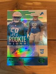 Penei Sewell [Green] #RS-PES Football Cards 2021 Panini Illusions Rookie Signs Autographs Prices