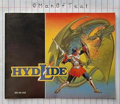 Manual  | Hydlide NES
