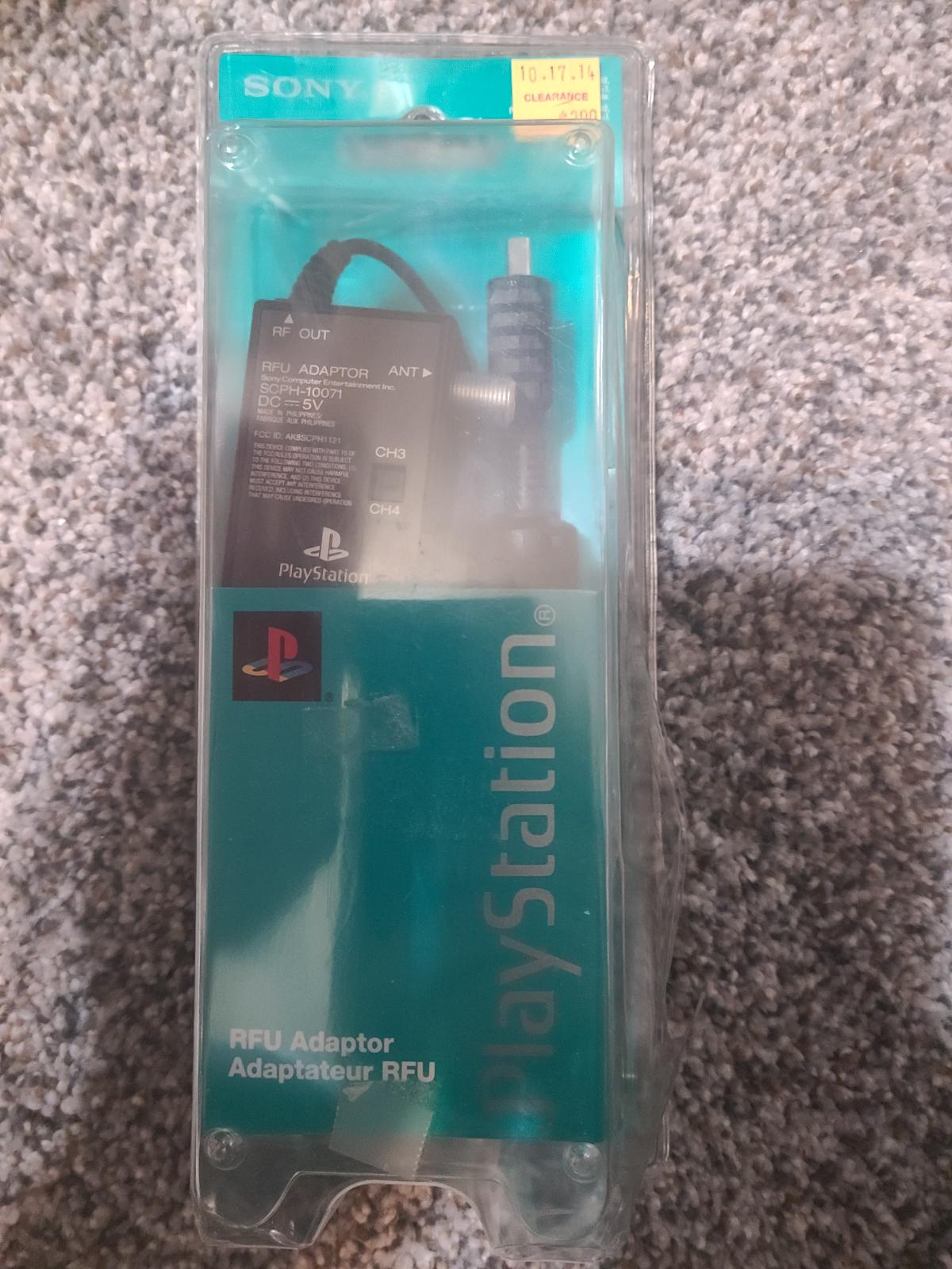 RFU Adaptor Prices Playstation 2 Compare Loose, CIB & New Prices