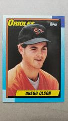 Gregg Olson #655 Baseball Cards 1990 Topps Prices