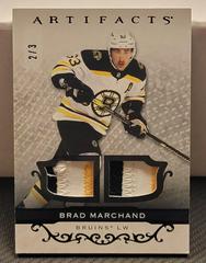 Brad Marchand [Material Black] #134 Hockey Cards 2021 Upper Deck Artifacts Prices