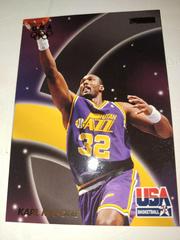 Karl Malone #13 Basketball Cards 1996 Skybox USA Basketball Prices