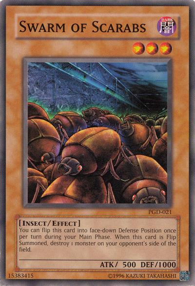 Swarm of Scarabs PGD-021 YuGiOh Pharaonic Guardian