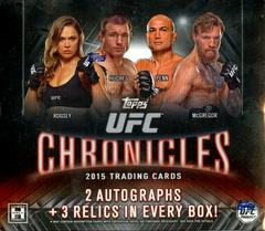 Hobby Box Ufc Cards 2015 Topps UFC Chronicles Prices
