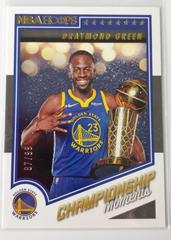 Draymond Green Basketball Cards 2022 Panini Hoops Road to the Finals Prices