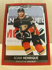 Adam Henrique [Red] Hockey Cards 2021 O Pee Chee Prices