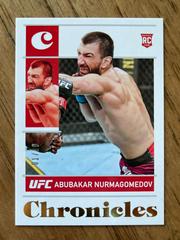 Abubakar Nurmagomedov [Gold] #87 Ufc Cards 2022 Panini Chronicles UFC Prices
