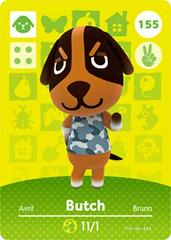 Butch #155 [Animal Crossing Series 2] Amiibo Cards Prices